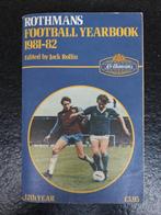 Rothmans Football Yearbook 1981-1982, Comme neuf, Jack Rolin, Envoi, Sport de ballon