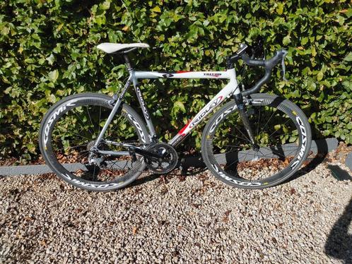 Ridley Triton maat 54 + Mavic Cosmic Carbon velgen, Fietsen en Brommers, Fietsen | Racefietsen, Gebruikt, Minder dan 10 versnellingen