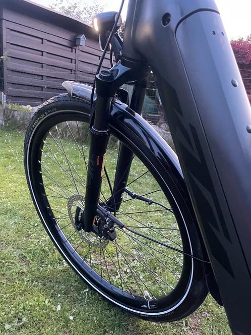 Electric fiets merk KTM met fiets kar merk thule in Perfect, Fietsen en Brommers, Elektrische fietsen, Ophalen of Verzenden