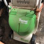 Grasmachine met opvangbak te Wervik, Tuin en Terras, Grasmaaiers, Ophalen, Zo goed als nieuw, Opvangbak