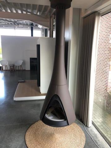 Hangende openhaard Pharos Interior Leenders, Enlèvement, Comme neuf, Suspendu, Cheminée au bois