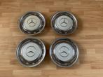 RVS mercedes wieldoppen 1975 tot 1985 wit, Auto diversen, Wieldoppen, Gebruikt, -, -, Ophalen of Verzenden