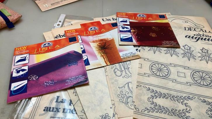 Transferpatronen voor borduren, Hobby en Vrije tijd, Borduren en Borduurmachines, Gebruikt, Ophalen of Verzenden