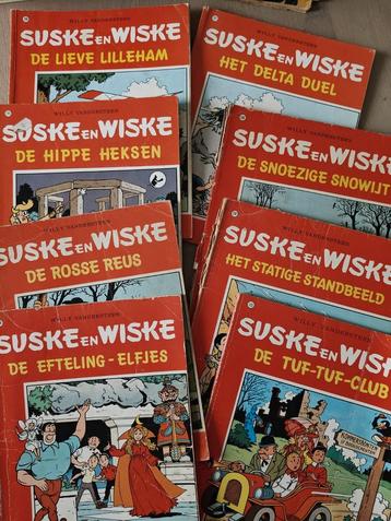 8 strips van Suske en Wiske beschikbaar voor biedingen