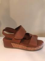 TAMARIS lederen sandalen havanna bruin (40)-nieuw!, Ophalen of Verzenden, Bruin