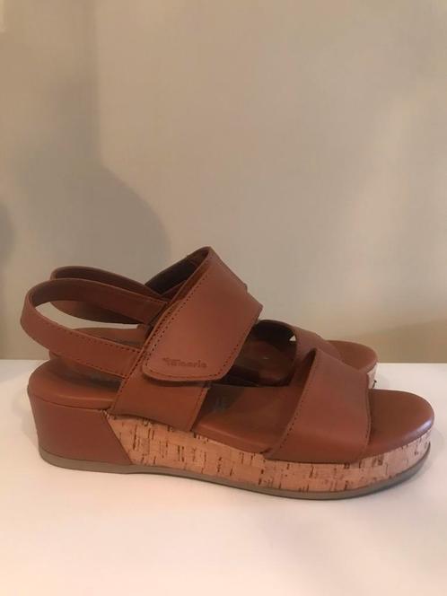 TAMARIS lederen sandalen havanna bruin (40)-nieuw!, Kleding | Dames, Schoenen, Bruin, Ophalen of Verzenden