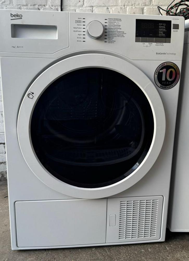 Beko droogkast in zeer goede staat, Elektronische apparatuur, Droogkasten, Zo goed als nieuw, Condens, Voorlader, 6 tot 8 kg, 85 tot 90 cm