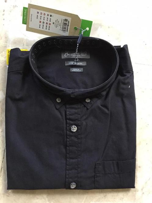 Chemise Manches longues Jack&Jones neuve noire Taille M, Kleding | Heren, Overhemden, Nieuw, Halswijdte 39/40 (M), Zwart, Ophalen of Verzenden