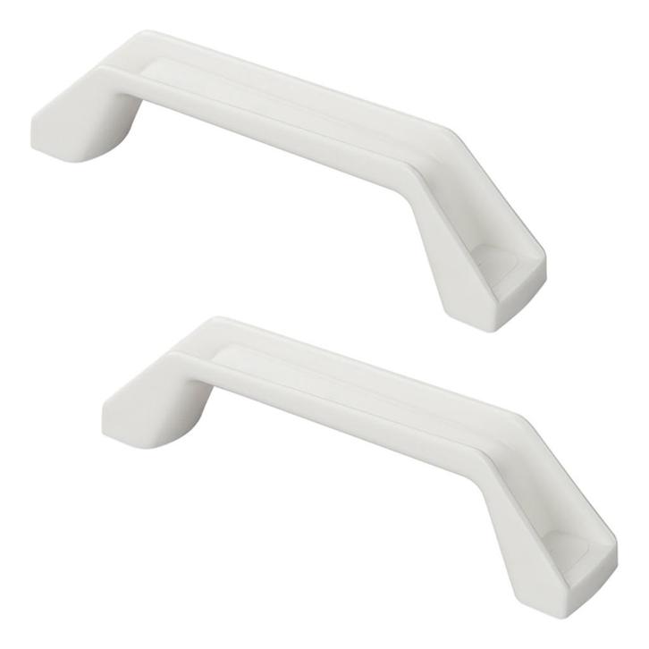 Handgreep set kunststof wit voor caravan / camper L=180, Caravans en Kamperen, Caravanaccessoires, Nieuw, Ophalen of Verzenden