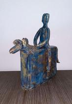 Ruiter op paard in keramiek, Antiek en Kunst, Ophalen