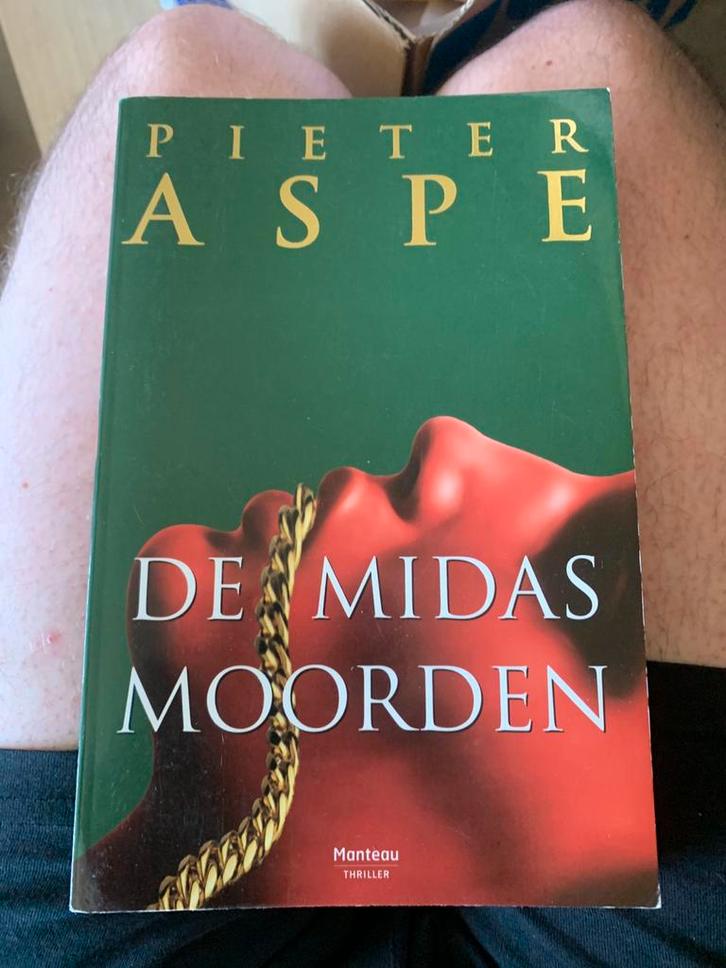 Pieter Aspe - De midasmoorden, Boeken, Thrillers, Zo goed als nieuw, Ophalen of Verzenden