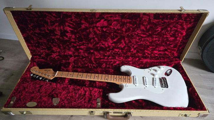 Fender American Original 50s Stratocaster MN White Blonde, Muziek en Instrumenten, Snaarinstrumenten | Gitaren | Elektrisch, Zo goed als nieuw