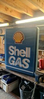 Shell gas vintage lichtreclame, Verzamelen, Ophalen, Gebruikt, Lichtbak of (neon) lamp