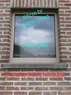 vast raam met matglas 87 br 95 h, Doe-het-zelf en Bouw, Ophalen, Gebruikt, Hout