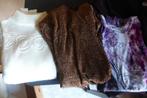 dame broekpak + t-shirt / feestkleed / 2delig gebreid, Ophalen of Verzenden, Maat 38/40 (M)