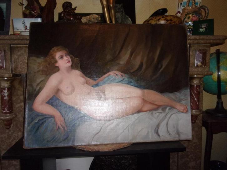 Maria Szantho (1897 - 1998), Antiek en Kunst, Kunst | Schilderijen | Klassiek, Ophalen of Verzenden