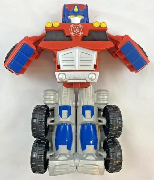 Transformers Rescue Bots Optimus Prime 25cm Playskool Heroes, Verzamelen, Transformers, Zo goed als nieuw, Verzenden