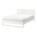 Ikea bedframe Trysil 140 x 218, Huis en Inrichting, Slaapkamer | Complete slaapkamers, Ophalen, Gebruikt, Tweepersoons, Hout en metaal