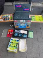 Visbak gevuld met materiaal, Ophalen, Gebruikt