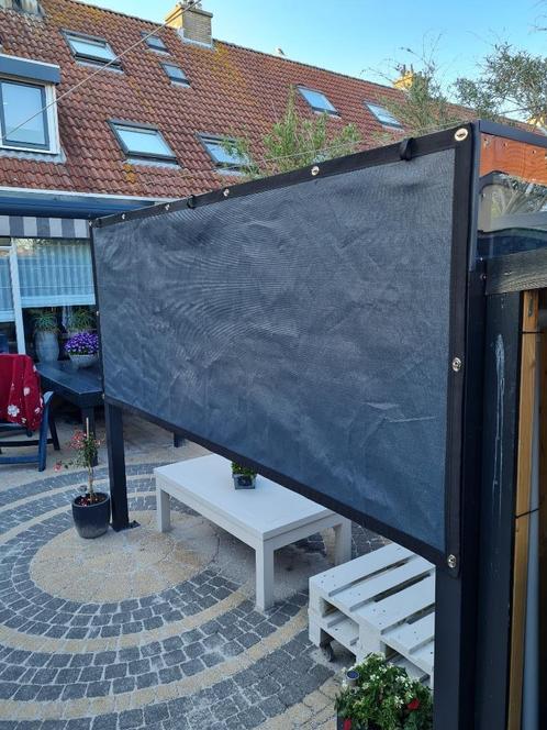 Zeer degelijke schaduwdoek gaasdoek, winddoek, zondoek, Tuin en Terras, Schaduwdoeken, Nieuw, Ophalen of Verzenden