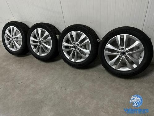 8mm! Originele Mercedes C klasse W205 17 inch velgen 5x112 T, Auto-onderdelen, Banden en Velgen, Banden en Velgen, Winterbanden