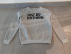 Grijze Sweater Just do nothing, Kleding | Dames, Ophalen of Verzenden, Nieuw, Maat 38/40 (M), Grijs