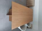 Eiken eettafel, Ophalen, Eikenhout, 50 tot 100 cm, Zo goed als nieuw