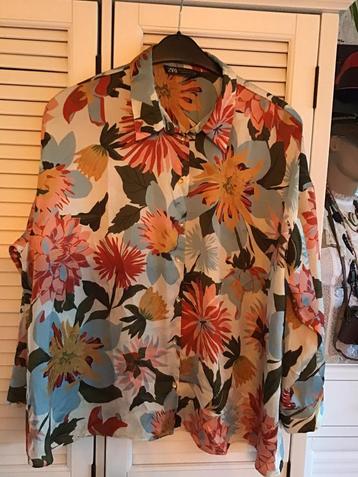 Leuke hippe Zara bloyse ruim maat xxl of xxxl beschikbaar voor biedingen