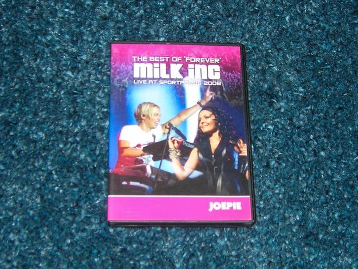 DVD Milk Inc Forever, Cd's en Dvd's, Dvd's | Muziek en Concerten, Zo goed als nieuw, Muziek en Concerten, Alle leeftijden, Ophalen of Verzenden