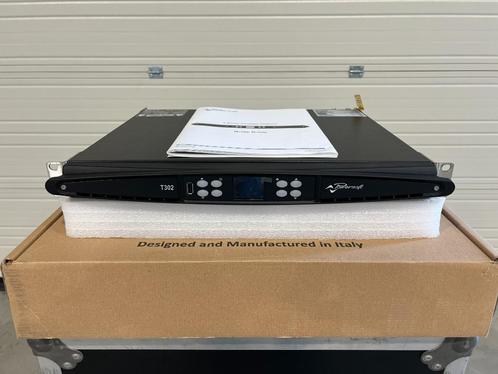 Powersoft T302 DSP+DANTE (1x), Audio, Tv en Foto, Luidsprekerboxen, Zo goed als nieuw, 120 watt of meer, Ophalen of Verzenden