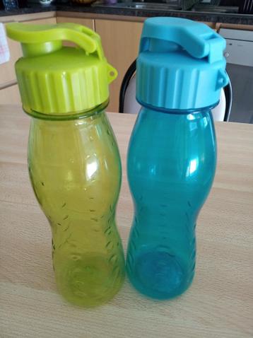 2 stevige drinkflessen  beschikbaar voor biedingen