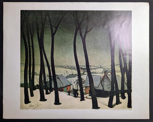 Valerius De Saedeleer - reproductiegrafiek KMSK Brussel, Antiek en Kunst, Kunst | Litho's en Zeefdrukken, Ophalen of Verzenden