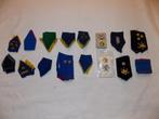 lot de 15 paires de Collar tabs belges, Emblème ou Badge, Armée de terre, Enlèvement ou Envoi