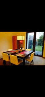 Eettafel, Huis en Inrichting, Tafels | Eettafels, Ophalen, Gebruikt, Vijf personen of meer, Vierkant