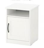 Nachtkastje wit 40 x 42, Ophalen, Overige materialen, Gebruikt, Minder dan 45 cm