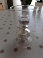 Theelichthouder in glas, Huis en Inrichting, Ophalen of Verzenden