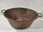 Vintage koperen jampot , jam pan , confituur pan kom xl, Ophalen of Verzenden, Koper