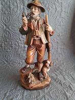 Houten beeld Jager met hond, Enlèvement ou Envoi