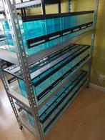 Terrarium straten, 1m breed, 6 units, incl rek, Ophalen