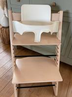 Stokke tripp trapp white wash met babyset, Kinderen en Baby's, Kinderstoelen, Ophalen, Gebruikt