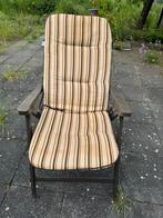 Set van 2 tuinstoelen met kussens, Tuin en Terras, Ophalen, Gebruikt