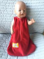 123. Babyborn: Nieuwe rood fleece slaapzakje, Kinderen en Baby's, Speelgoed | Poppen, Ophalen of Verzenden, Nieuw, Babypop