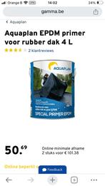 Aquaplan EPDM primer voor rubber dak 4 L - ipv € 50,69, Ophalen of Verzenden, Nieuw