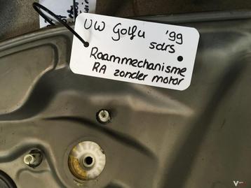 Golf 4 raammechanisme RA (zonder motor) bwjr 99, Auto-onderdelen, Ophalen of Verzenden, Gebruikt