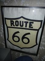 Route 66 bord, Verzamelen, Merken en Reclamevoorwerpen, Ophalen, Zo goed als nieuw