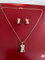 Vergulde set, Ophalen of Verzenden, Zo goed als nieuw