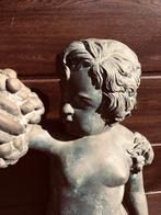 Zeldzaam antiek brons Putto standbeeld, Ophalen