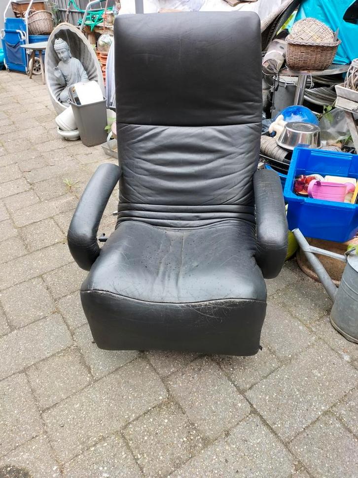 Jori fauteuil relaxstoel, Huis en Inrichting, Fauteuils, Zo goed als nieuw, Leer, Ophalen