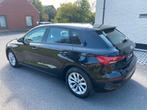 Audi A3 30TFSI SPORTBACK/LED/NAVI/VIRTUAL COCKPIT/PDC V+A, Auto's, Audi, Stof, Zwart, Bedrijf, Handgeschakeld