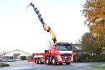 Volvo FM 460 PALFINGER 48TM!FLY-JIB! EURO6!TOP!ROOF/DACH/MON, Autos, Rouge, Achat, Euro 6, Entreprise